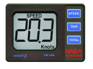 Boot instrument Nasa Electromagnetic Log + data box + Target EM Log display