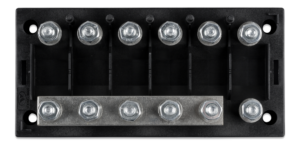 Fuse holder 6 ways voor MEGA-fuse