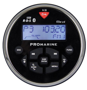 LTC PROmarine Radio 1300 zwart OP = OP