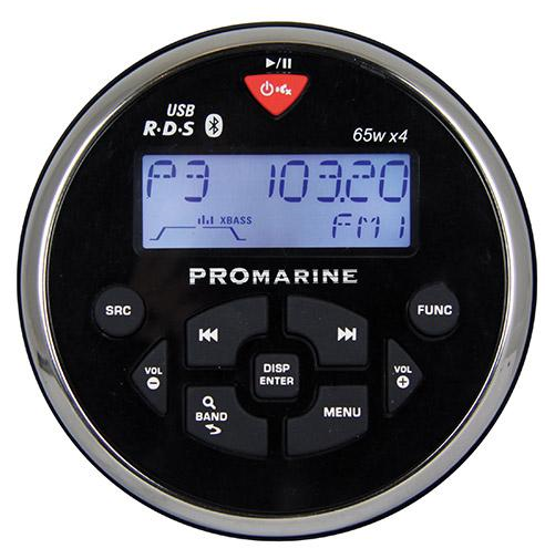 LTC PROmarine Radio 1300 zwart OP = OP