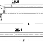 Boot Railing leuningen met bevestigingspennen