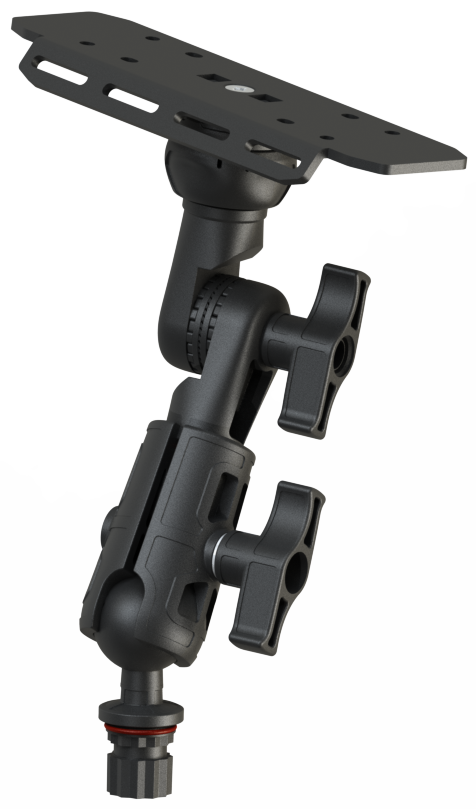 Borika Montageplaat met Vertelbare Steun en Bal Scharnier voor schermen 9 tot 12 inch