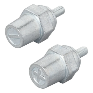 Accupolen set zink schroefbaar M6