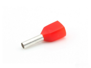 Adereindhuls Rood geïsoleerd Twin 1