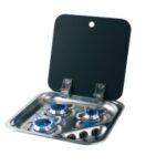 Allpa Gaskomfoor 3 Pits met afdekplaat