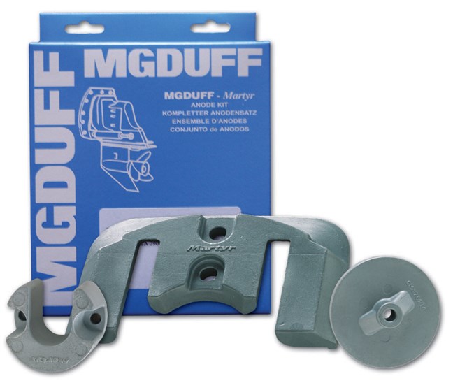 Aluminium anode pack Mercruiser sterndrive Bravo I / Bravo II en