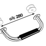 Båtsystem RVS 316 zwemtrap trede 90 graden