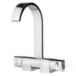 Boot Keukenkranen Style verchroomd messing