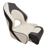 Boot Stuurstoel Diamond Moon wit/antraciet
