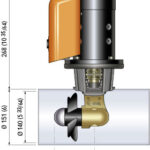Boot boegschroef Quick 40 kgf 12 volt