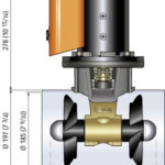Boot boegschroef Quick 65 kgf 12-24 volt