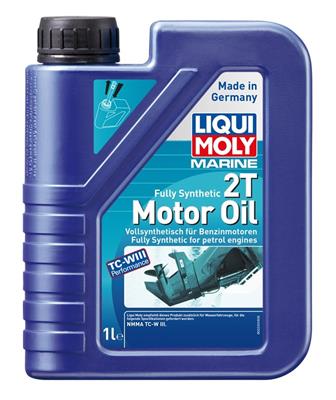Boot motorolie Liqui Moly Marine Volledig synthetisch 2T Motorolie 1L