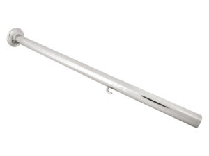 Boot Vlaggenstok recht RVS 304