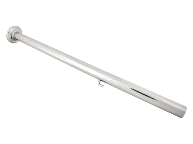 Boot Vlaggenstok recht RVS 304