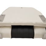 Bootstoel Star Opklapbare stoelkuip wit/zwart-bies