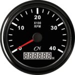 CN Boot Toeren-bedrijfsurentellers 0-4000