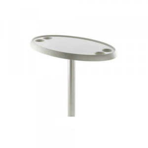 Complete Boottafel ovaal wit