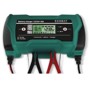 Ecobat 12/24V 25A Acculader