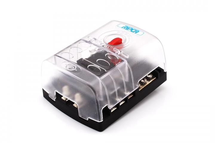 HD Standaard Steekzekeringhouder 6 polig centrale invoer