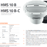 Hertz boot boxen HMS 10 B Subwoofer