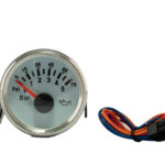 Hollex Boot Oliedrukmeter 9-32 Volt 0-5 Bar