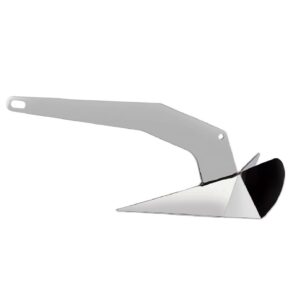 Ploegschaar anker 16 kg rvs 316