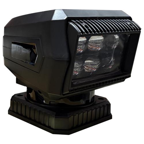 Hollex Zoeklicht 60W Zwart 12-24 volt met Afstandbediening