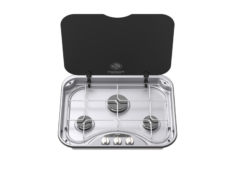 Thetford Basic Line 435 Inbouwkooktoestel met Afdekplaat 3 Pits