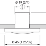 Irene Boot Led Orientatieverlichting rond 10-30 volt