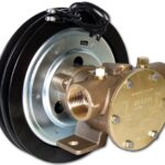 Jabsco pompen V-snaar impellerpomp elektromagnetische koppeling