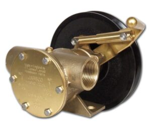 Jabsco waterpompen V-snaar impellerpomp mechanische koppeling