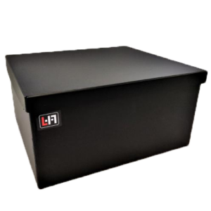 Kunststof accubak met deksel voor 2x 165/180Ah batterij