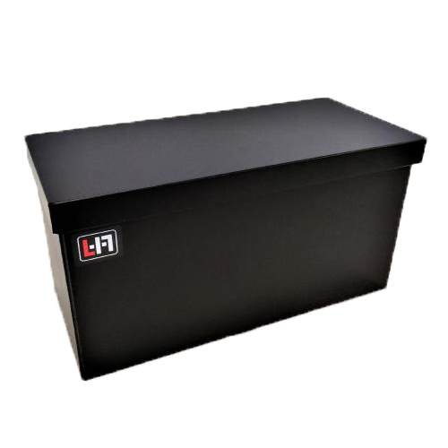 Kunststof accubak met deksel voor 1x 200/230Ah batterij