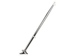 Kleine boot vlaggenstok RVS conisch