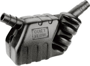 Kunststof waterlock/uitlaatdemper