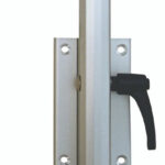 Lagun Montageplaat poot 170x100mm
