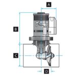 Lewmar 125TT 2.0 GEN2 boegschroef 12 volt
