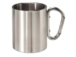 Mato RVS beker met karabijnhaak Hang on