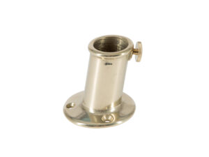 Messing verchroomde vlaggenstokhouders