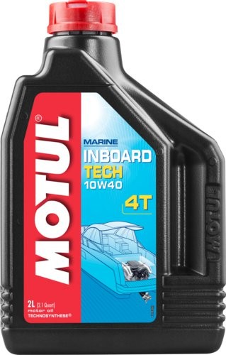 Motul Technosynthese motorolie voor 4-takt binnenboordmotoren 10W40