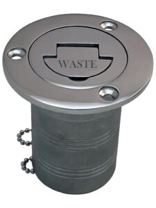 RVS 316 Boot Vuilwater Dekdoppen