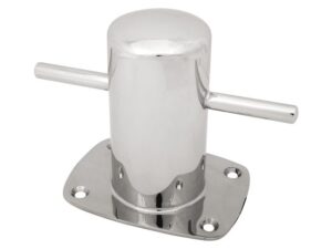 RVS Boot Bolders met voetplaat