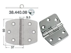 RVS Boot scharnier Type 11