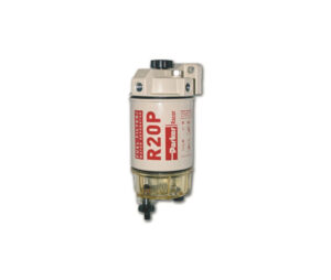 Racor brandstoffilter met waterafscheider en kunststof reservoir 115L/U