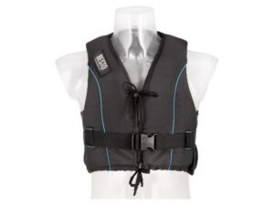Reddingsvesten Besto Dinghy Zipper zwart/blauwe bies