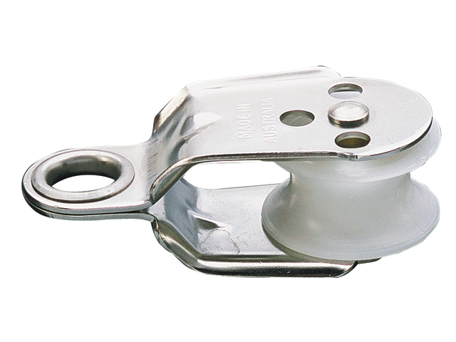 Ronstan RVS 1-schijfs blok met oog Ø 29 mm