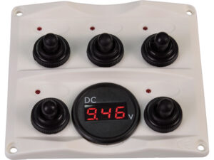 Schakelpaneel met Voltmeter Talamex