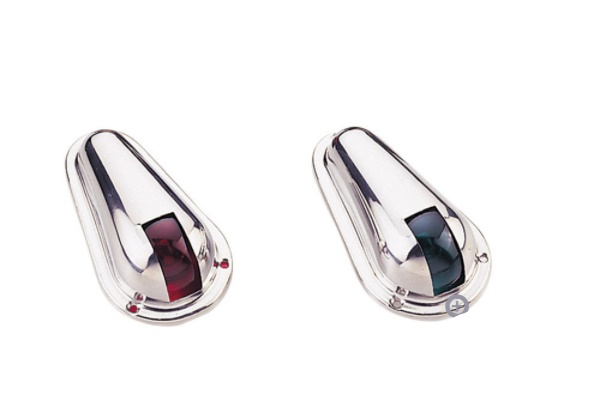 Allpa positielantaarnset Zijmontage voor bak en stuurboord