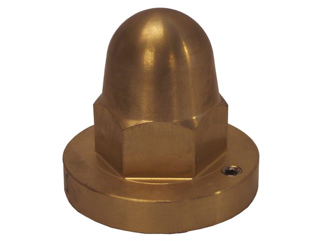 Schroefas Dopmoeren vervaardigd uit brons