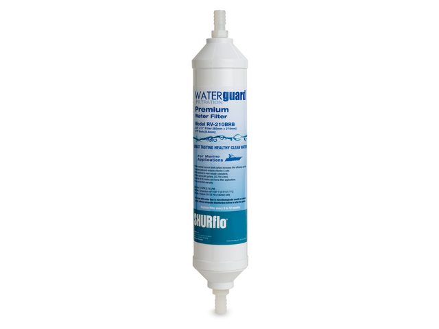 Shurflo carbon in-line drinkwaterfilter 13 mm